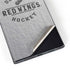 NHL Detroit Red Wings Black Text Galaxy S22 Ultra Skin