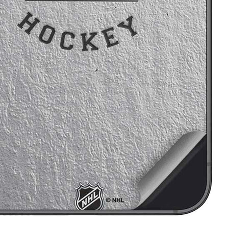 NHL Detroit Red Wings Black Text Galaxy S23 Plus Skin
