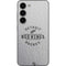 NHL Detroit Red Wings Black Text Galaxy S23 Skin