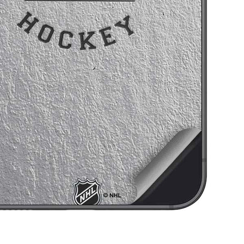 NHL Detroit Red Wings Black Text Galaxy S23 Skin