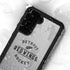 NHL Detroit Red Wings Black Text Galaxy S23 Waterproof Case