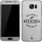 NHL Detroit Red Wings Black Text Galaxy S7 Skin