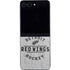NHL Detroit Red Wings Black Text Galaxy Z Flip5 5G Skin