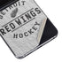 NHL Detroit Red Wings Black Text Galaxy Z Flip5 5G Skin