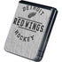 NHL Detroit Red Wings Black Text Galaxy Z Flip5 5G Skin