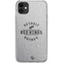 NHL Detroit Red Wings Black Text iPhone 11 Clear Case