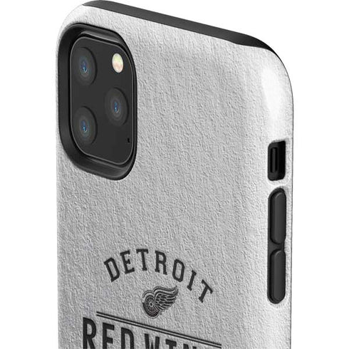 NHL Detroit Red Wings Black Text iPhone 11 Pro Max Impact Case
