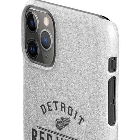 NHL Detroit Red Wings Black Text iPhone 11 Pro Max Lite Case