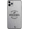NHL Detroit Red Wings Black Text iPhone 11 Pro Max Skin