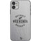 NHL Detroit Red Wings Black Text iPhone 11 Skin