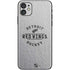 NHL Detroit Red Wings Black Text iPhone 11 Skin