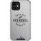 NHL Detroit Red Wings Black Text iPhone 12 Clear Case