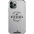 NHL Detroit Red Wings Black Text iPhone 12 Pro Max Clear Case
