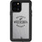 NHL Detroit Red Wings Black Text iPhone 12 Pro Waterproof Case