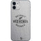 NHL Detroit Red Wings Black Text iPhone 12 Skin