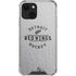 NHL Detroit Red Wings Black Text iPhone 13 Clear Case