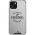 NHL Detroit Red Wings Black Text iPhone 13 Mini Clear Case