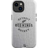 NHL Detroit Red Wings Black Text iPhone 15 Plus Impact Case