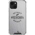 NHL Detroit Red Wings Black Text iPhone 14 Plus Clear Case