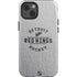 NHL Detroit Red Wings Black Text iPhone 15 Impact Case