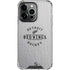 NHL Detroit Red Wings Black Text iPhone 15 Pro Clear Case