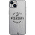 NHL Detroit Red Wings Black Text iPhone 14 Skin