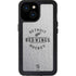 NHL Detroit Red Wings Black Text iPhone 15 Waterproof Case