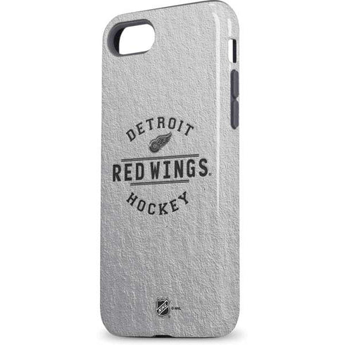 NHL Detroit Red Wings Black Text iPhone 7 Pro Case