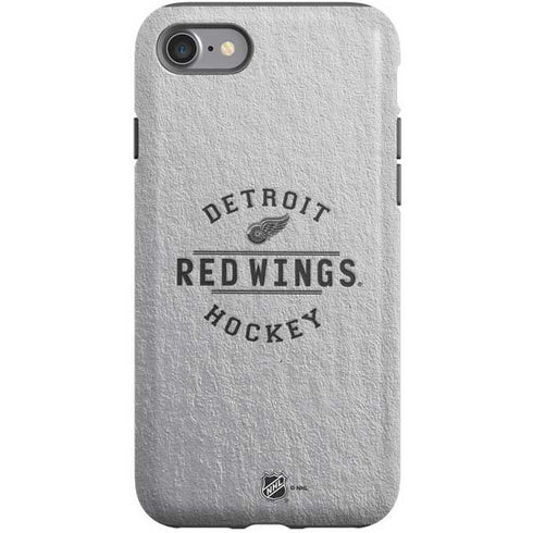 NHL Detroit Red Wings Black Text iPhone SE (2nd & 3rd Gen) Pro Case