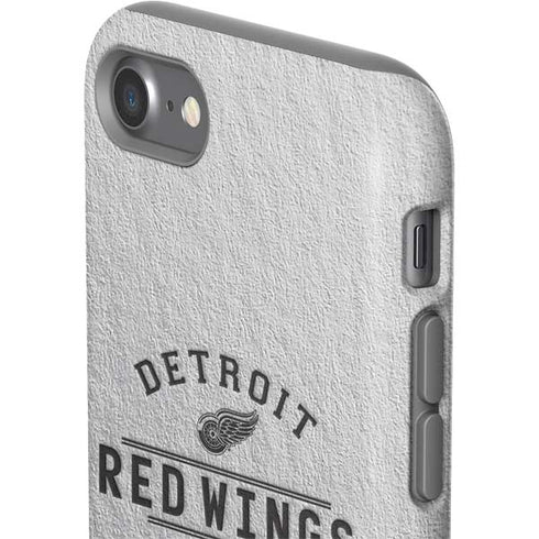 NHL Detroit Red Wings Black Text iPhone SE (2nd & 3rd Gen) Pro Case