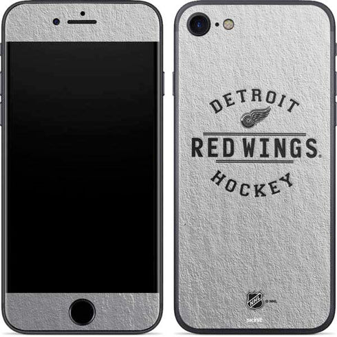 NHL Detroit Red Wings Black Text iPhone SE (2nd & 3rd Gen) Skin
