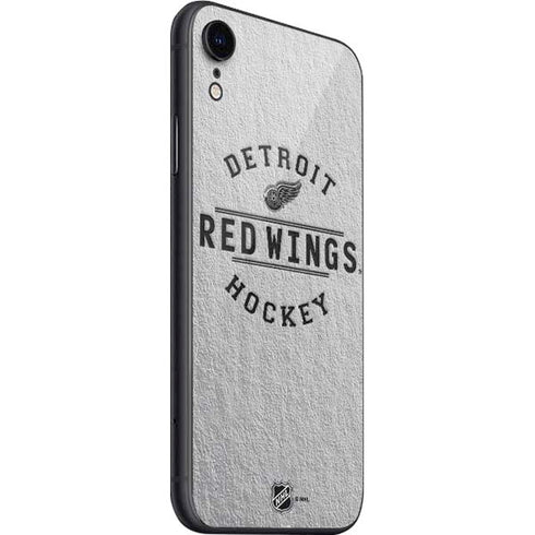 NHL Detroit Red Wings Black Text iPhone SE (2nd & 3rd Gen) Skin