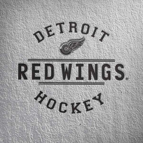 NHL Detroit Red Wings Black Text iPhone X Pro Case