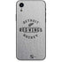 NHL Detroit Red Wings Black Text iPhone XR Skin