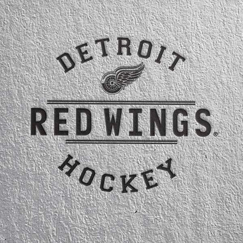 NHL Detroit Red Wings Black Text iPhone XR Skin
