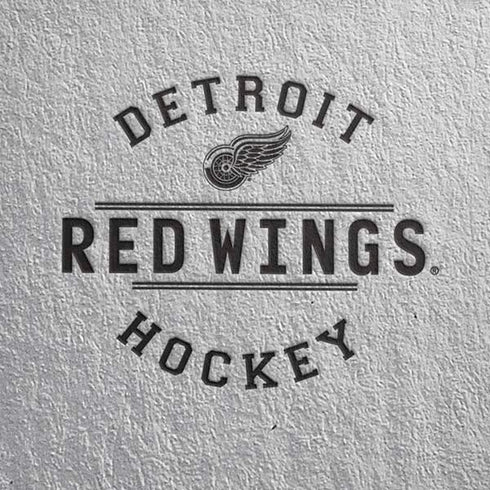 NHL Detroit Red Wings Black Text iPhone XS Max Skin