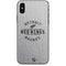 NHL Detroit Red Wings Black Text iPhone XS Skin