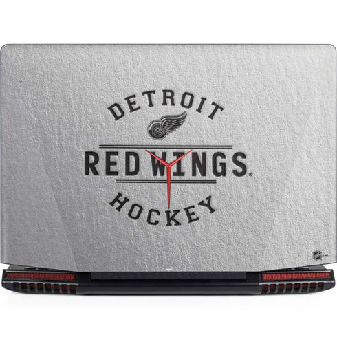 NHL Detroit Red Wings Black Text Legion Y720 Skin
