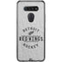 NHL Detroit Red Wings Black Text LG K51/Q51 Clear Case