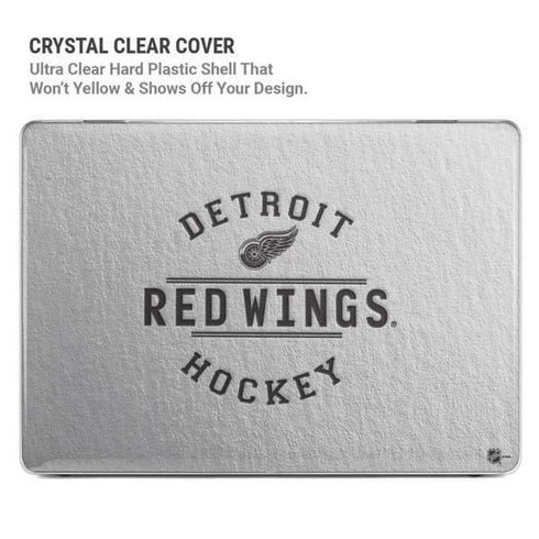 NHL Detroit Red Wings Black Text MacBook Air 13in M1 (2021) Case plus Skin