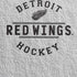 NHL Detroit Red Wings Black Text Moto E5 Play Skin