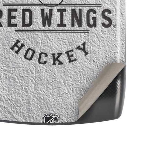 NHL Detroit Red Wings Black Text Motorola RAZR Skin