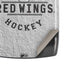 NHL Detroit Red Wings Black Text Motorola RAZR Skin