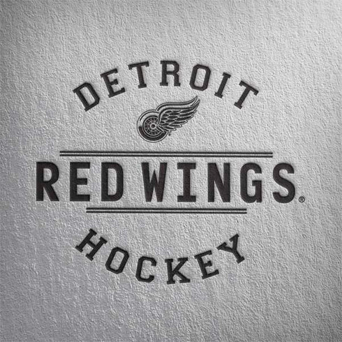 NHL Detroit Red Wings Black Text Notebook 9 Pro 13in (2017) Skin