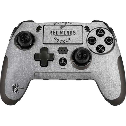 NHL Detroit Red Wings Black Text PlayStation Scuf Vantage 2 Controller Skin
