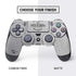NHL Detroit Red Wings Black Text PS4 Controller Skin