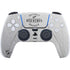 NHL Detroit Red Wings Black Text PS5 Controller Skin