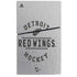 NHL Detroit Red Wings Black Text PS5 Slim Disk Console Skin