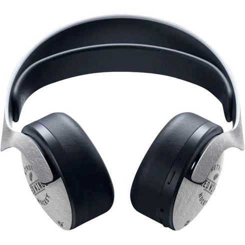 NHL Detroit Red Wings Black Text PULSE 3D Wireless Headset for PS5 Skin