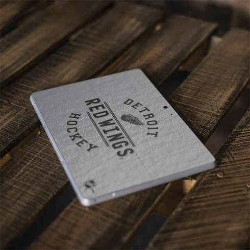 NHL Detroit Red Wings Black Text Surface Go Skin